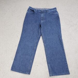 Hiltl ZE500 German Engineered Denim Blue Jeans Straight Leg Men's 36x32 (36x28)